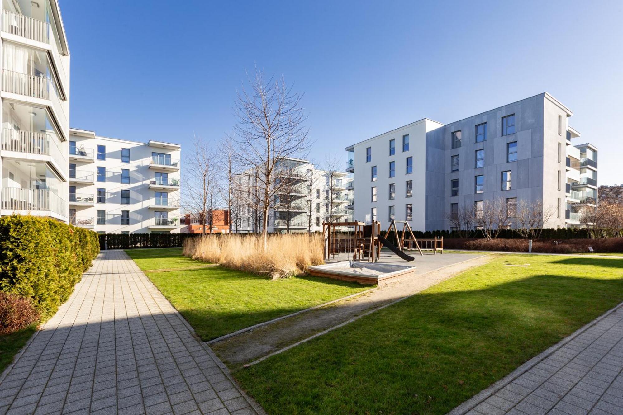 Baltic Sea Beachside Apartment Gdansk Exterior photo